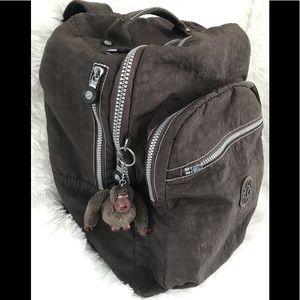 Kipling EUC Super Adorable Brown Backpack